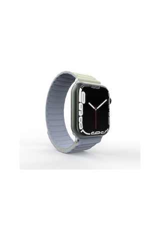 Apple Uyumlu Watch Series 10 42mm Strap Manyetik Mıknatıslı Silikon Kordon Kayış