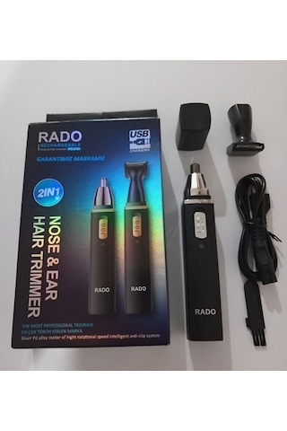 Rado Rd-3138 Şarjlı Kulak Burun Kıl Temizleme Tıraş Makinesi