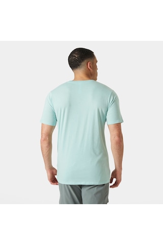 Helly Hansen Hh Tech Logo Erkek T-shirt-32441 Açık Yeşil