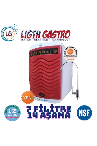 Light Gold 12 Litre 7 Filtre 14 Aşama Su Arıtma Cihazı