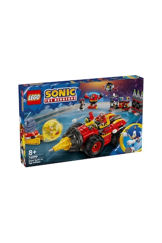 LEGO® Sonic the Hedgehog™ Super Sonic, Egg Drillster’a Karşı 76999 – 8 Yaş ve Üzeri Çocuklar İçin Yaratıcı Oyuncak Yapım Seti (590 Parça)
