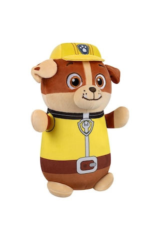 Squishmallows Hugmees Paw Patrol Serisi - Rubble 25cm Pw00010 Renkli