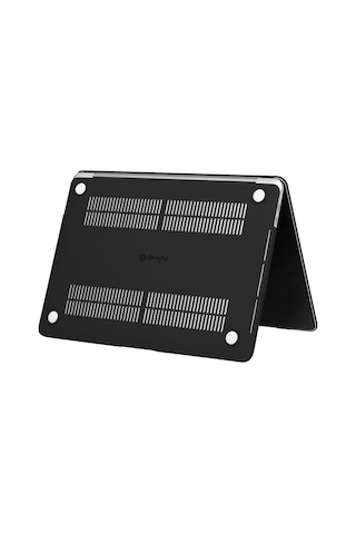 Blogy Apple Uyumlu MacBook Pro 14.2 İnç Crystal Fit Kılıf Siyah