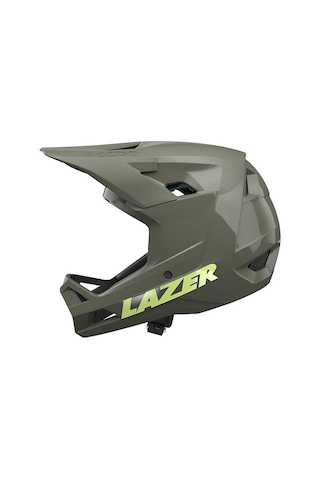 Lazer Chase Full Face Kineticore Kask Moss Green 24 L 58-60cm Siyah