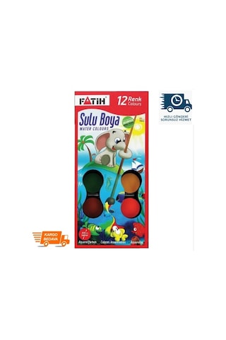 Fatih Sulu Boya 12li N11.286