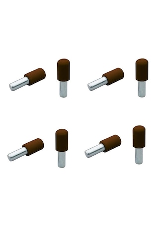 Raf Pimi Metal Kahverengi Başlı 100 Adet