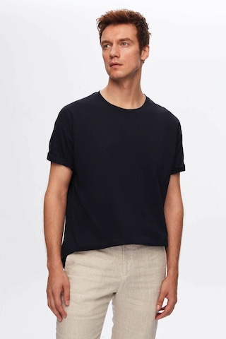 D's Damat Ds Damat Comfort Lacivert %100 Pamuk T-shirt 6HC14ORT02006 Lacivert