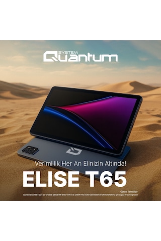 Quantum Elise T65 8 Core 8 GB 256 GB 11" Tablet
