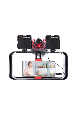 Andoer D9150 Akıllı Telefon Video Teçhizatı Kiti
