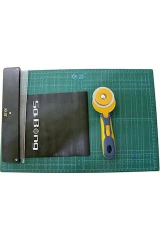 Kesici Takımlar Yuvarlak Ocak + Konik Cetvel + Ocak Pedleri Özel