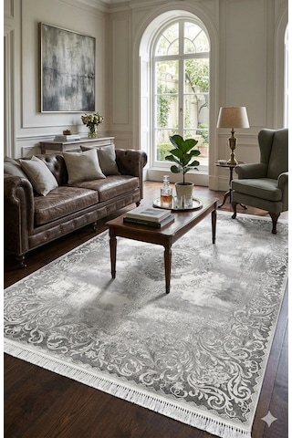 Efsane Halı 160x230 Esmira Koleksiyonu 31890-095 Gri