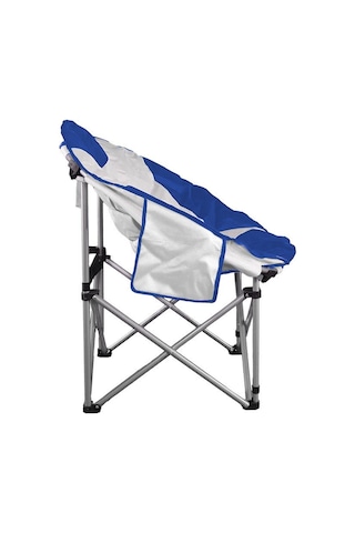 Madfox Moonchair Deluxe Katlanır Kamp Sandalyesi Mavi/gri
