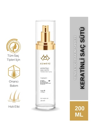 Asimeyz Hızlı Onarıcı Keratinli Saç Bakım Sütü 200 ML