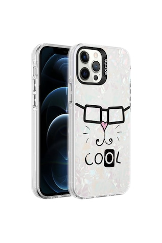 Apple Uyumlu iPhone 12 Pro Max Kılıf Mermer Desenli Zore Marbello Kılıf