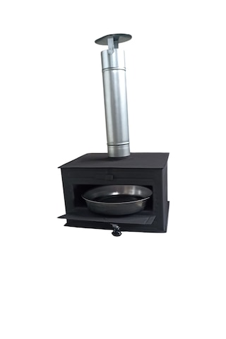 Kamp Sobası Boru Fırını Demonte Kuzine