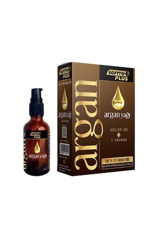 Softto Plus Argan Saç Cilt Bakım Yağı 50 ML
