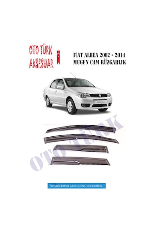 Fiat Albea 2002-2012 Mugen Cam Rüzgarlığı Ön-Arka