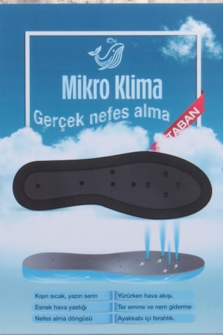 James Franco 1651 Micro Klima Sistem Hakiki Deri Kauçuk Taban Erkek Ayakkabı Siyah