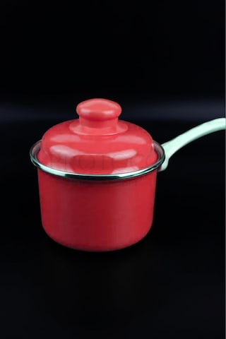 Protocol London Emaye Süt Isıtma Rafadan Yumurta Haşlama Sos Hazırlama Tavası 12 Cm 800 Ml 001