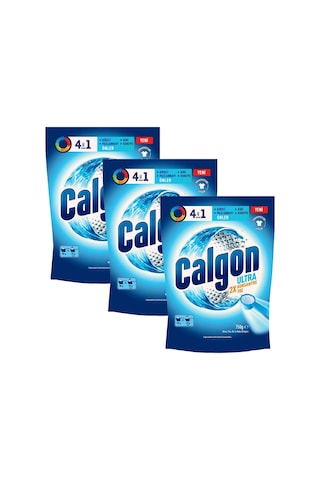 Calgon 4ü1 Arada Ultra Konsantre Toz Kireç Önleyici 3 x 750 G