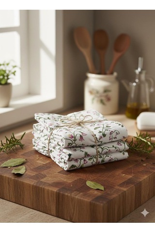 Cath Kidston Desenli Mutfak Kurulama Bezi 1-adet Çok Renkli
