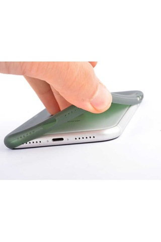 Apple Uyumlu iPhone 11 Kilif Zore 1.Kalite Pp Silikon-Yesil 516620874