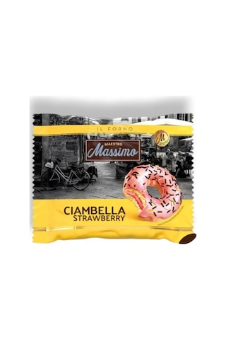 Chacha Home Ciambella Strawberry Çilekli Donut 45 Gr X 24 Adet Fırsat Paketi