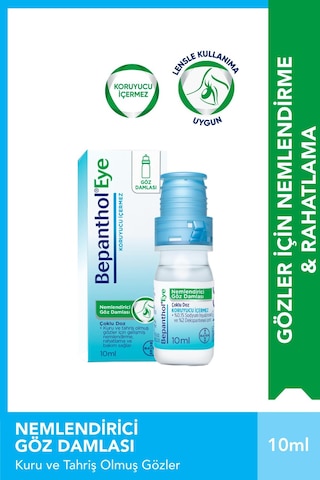 Bepanthol Eye NeMLendirici Göz DaMLası Çoklu Doz 10 ML