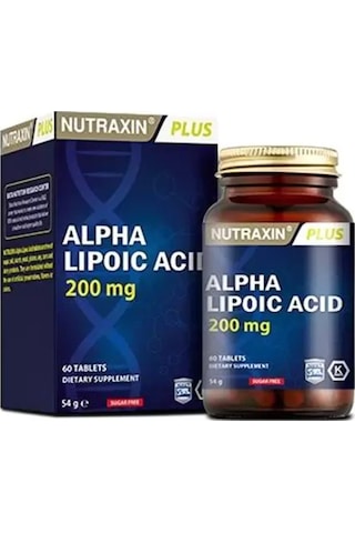 Alpha Lipoic Acid 200 Mg 60 Tablet 3'lü