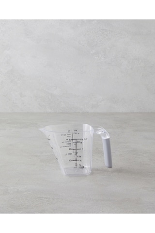 English Home Daniel Plastik 2 Li Ölçü Kabı Mutfak Gereci 300 600 Ml Şeffaf Şeffaf