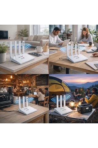 Apx-cpf906 4g 1 Port Wifi Router Taşınabilir Modem Yüksek Hızlı İnternet