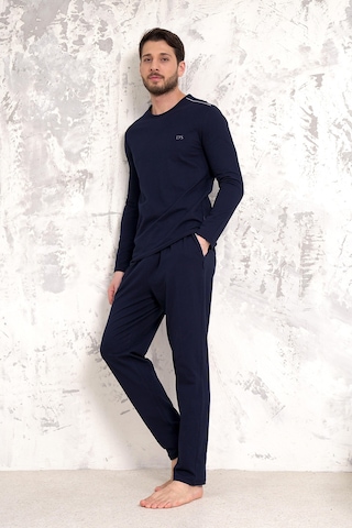D's Damat Ds Damat Maschio Pamuk Pijama Takımı Lacivert Ds5010 R007 Lacivert