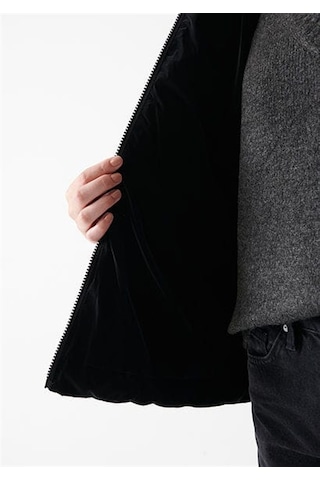 Mavi M1110043-900 Kapüşonlu Şişme Mont Siyah