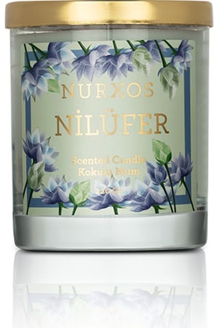Nurxos Nilüfer Kokulu Mum 220 G