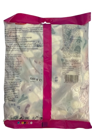 Karışık Meyveli Ve Vanilyalı Yumuşak Şeker 1000 Gr.