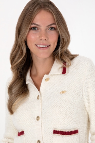 U.S. Polo Assn. Kadın Krem Triko Hırka 50315553-VR256