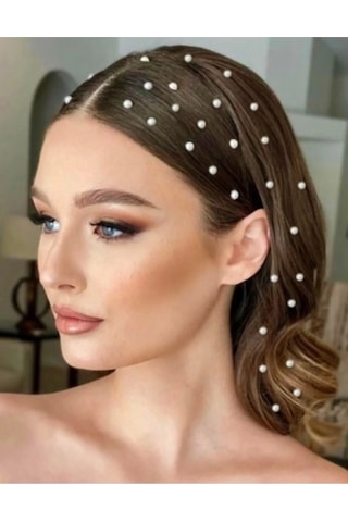 Rbs Saç Yüz Taşı İnci 150 Adetli Krem