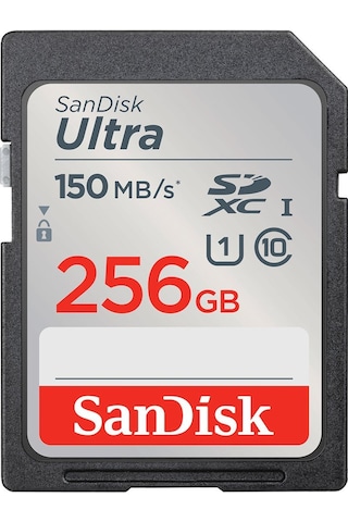 Sandisk Ultra 256gb 150mb/s Sdxc Hafıza Kartı - Distribütör Garantili Sandisk Ultra 256gb 150mb/s Sdxc Hafıza Kartı - Distribütör Garantili