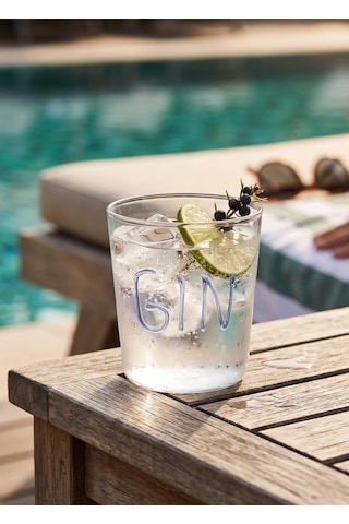 The Mia Cam Su Bardağı Mavi -drink- 320 Ml Şeffaf