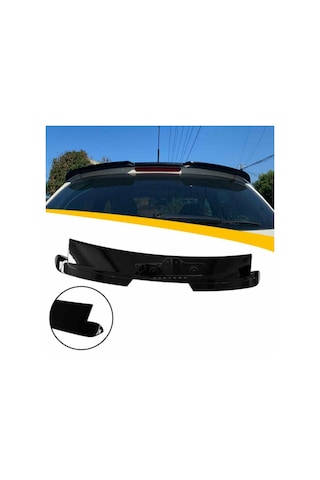 Seat İbiza Spoiler Boyalı Pianoblack 2008-2017 Arası