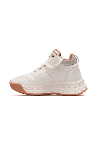 Guja Kadın Deri Kürklü Sneaker Bot 25k 25k316 Z Bej Bej