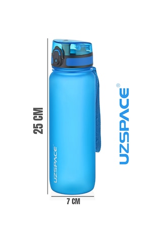 Uzspace 800 ML Yeni Ebat Boy 25 CM Tritan Su Matarası Bpa