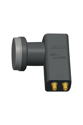 Wellbox Bağımsız 2 Çıkış Hd 4K 3D Twin Çiftli 2 Li Lnb İkili Lnb