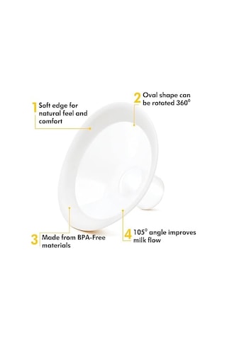 Medela Personalfit Flex Göğüs Kalkanları - Tüm Medela Göğüs Pompaları İle Uyumlu, Xl Beden 30 Mm