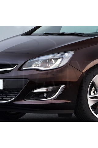 Opel Astra J Krom Sis Farı Çerçevesi 2 Parça 2012 ve Üzeri