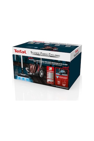 Tefal TW7253 Silence Force Cyclonic 550 W Toz Torbasız Elektrikli Süpürge