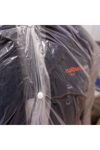 Master 507085 Şeffaf Tek Kullanımlık Naylon Yağmurluk Çıt Çıtlı