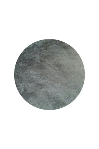 Doğuş Tavşan Tüyü Gri 140 x 140Cm Yuvarlak Halı