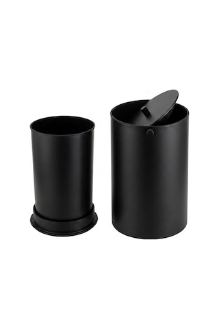 Kobos Nova Çöp Kovası 5l Mat Siyah Kbw-908mb