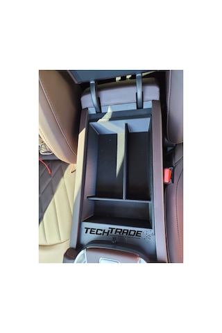 Chery Tiggo 7 Prestige Ve Tiggo 7 Pro Max 2026 Kolçak Organizer-3 Bölmeli Siyah